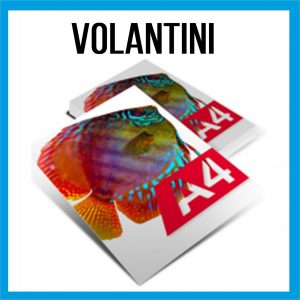 Volantini 15x21cm carta patinata